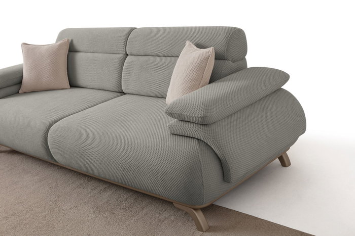 Atelier Del Sofa Bonjo Silver - Gris